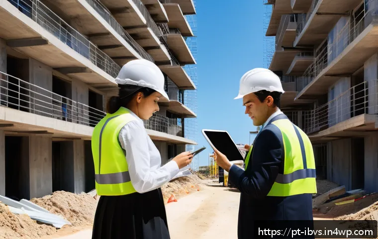 부동산 투자 리스크 최소화 전략 - A detailed urban scene depicting a modern Brazilian neighborhood undergoing development, featuring n...